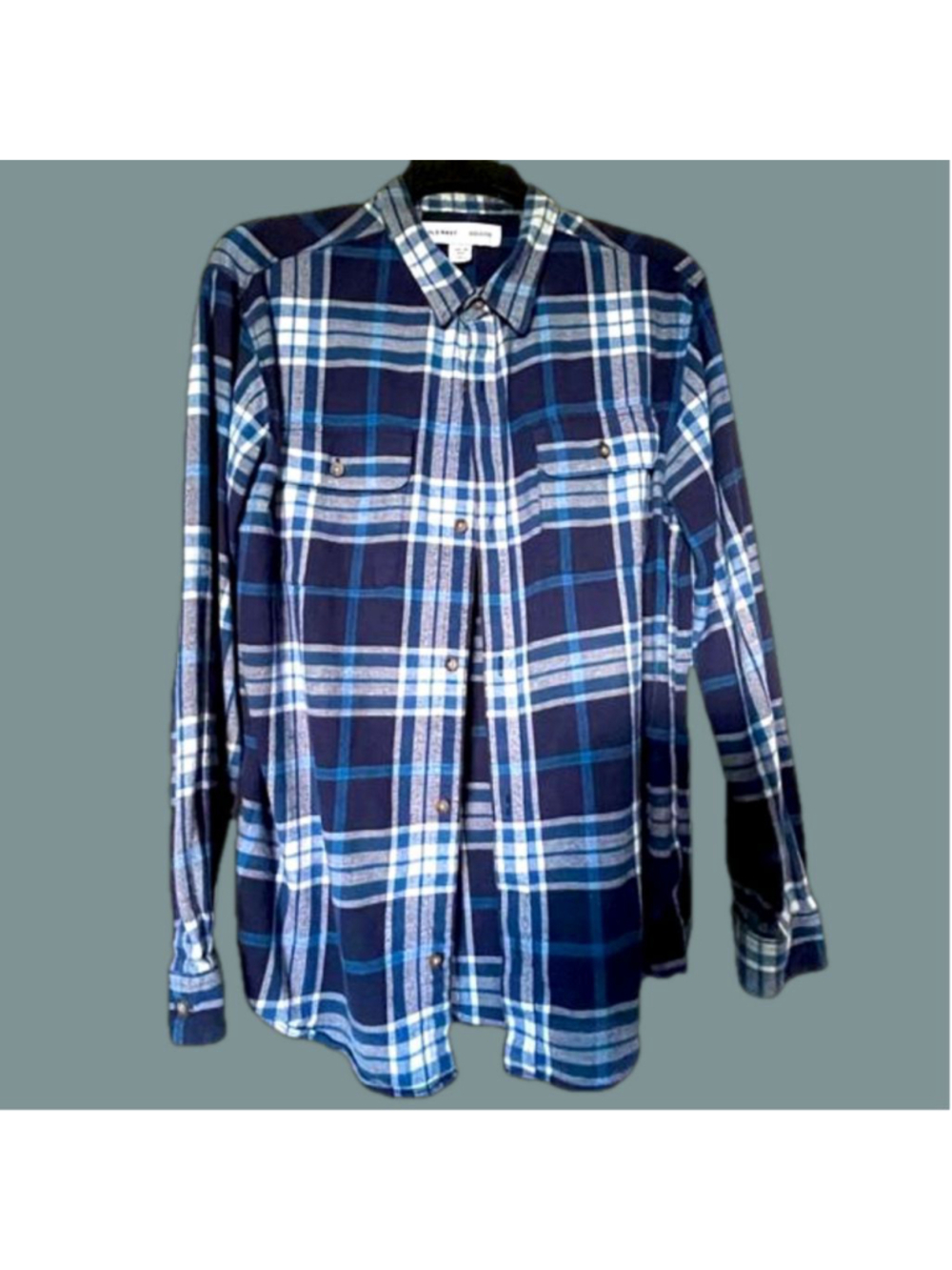 Old Navy Boys Husky Flannel Shirt, Size XXL (18) Husky